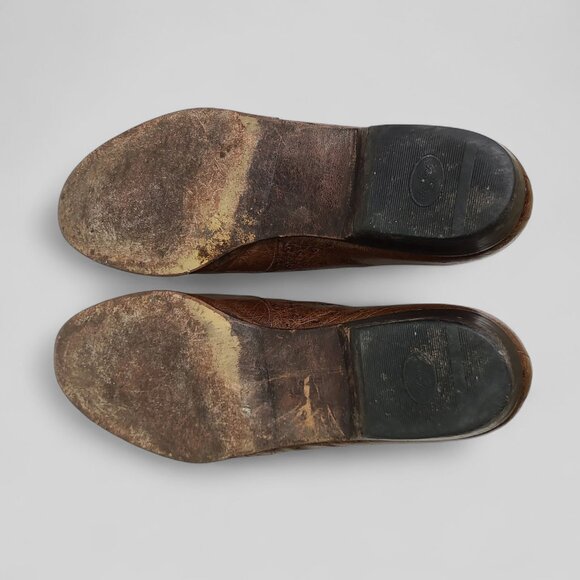 Romano Martegani full quill ostrich penny loafers 8 D main image 6